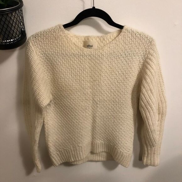 𝅺ARITZIA Wilfred Limerick Long sleeve Sweater in Beige Birch ~ size XXS - Picture 3 of 11